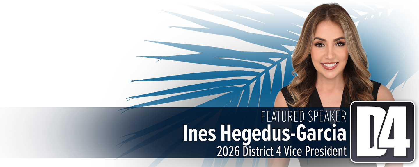 Ines Hegedus-Garcia, 2026 District 4 Vice President